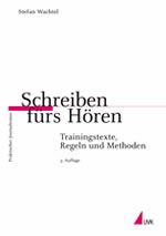 Schreiben fürs Hören