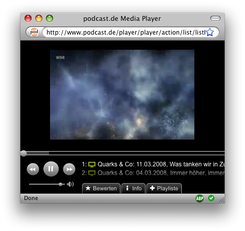 Podcast Media Player Video