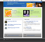 LimeCast Homepage Screenshot